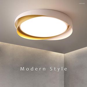 Tavan Işıkları Modern LED Işık Oturma Odası Yatak Odası Yemek Mutfak Minimalist Tasarım Avizesi Uzak Dökülebilir Dekorat Lamba