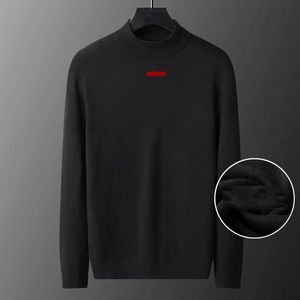 Men's Sweaters High Neck Turtleneck Half Wool Sweatshirts Tops Knits Shirts Mens Jumpers Long Sleeves Sweater Design