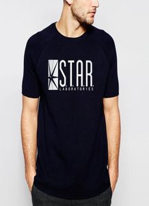 T-shirt da uomo 2021 Estate Nuovo stile T-shirt da uomo Fashion STAR labs Tee 100 Cotone Top di alta qualità Abbigliamento di marca S3XL Z0522