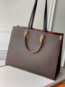 2023 عالي الجودة من مصممي Luxurys Onthego Mm Gm Bag Bagcs M45321 Ladies Chain Counter Patent Leather Diamond Bags Wallet Top