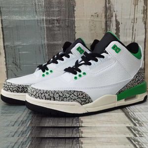 Retro Herren 3s Jumpman III Basketballschuhe aj33 Lukcy Grün Weiß Schwarz Winterisiert Braun Gold Dunkel Iris Weiß Lila Blau Weihnachtsturnschuhe Tennis mit Box