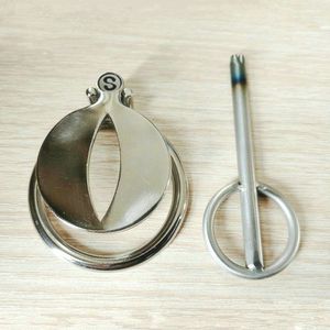 Ultra Short Chastity Devices BDSM MANA CAGE COCK LOCK BONNAGE DITECH STROINTLESS STÅL PENIS FÖR MAN CBT -sele Begränsning S SCREW DESIGN Nya fetisch Vuxna leksaker