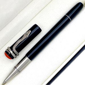 Wysokiej jakości dziedzictwo seria Pen Pen Edycja Specjalna Czerwona Brown Snake Clip Roller Ballpoint Pens Pensor Office School Materiały