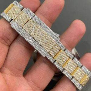 2023 Other Watches 2023 armbandsur med Iced Out Diamond D Color VVS Stainls Steel C