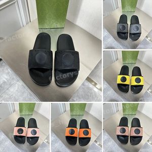 Mężczyźni Kapcia Designerskie Sandały Sandały Klasyczne druk litery platforma platforma sandałowe luksusowe skórzane slajdy w stylu letnie klapki plażowe klapki