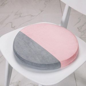 Pillow Round Seat Memory Foam Slow Rebound For Chair Pad Car Office Hip Support