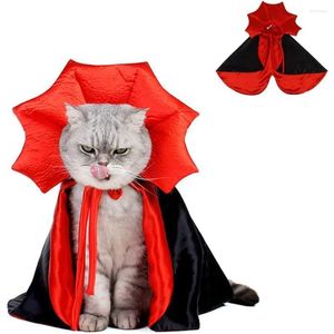 Katzenkostüme, Haustier-Halloween-Vampir-Umhang, weich, bequem, leicht, Cosplay-Outfit-Zubehör