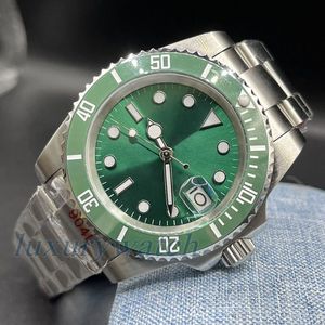 ل Man Sports Watch Designer 2813 حركة أسود 41 مم 904L من الفولاذ المقاوم للصدأ الموضة ساعة التوهج ساعات العمل