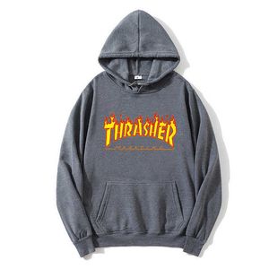 Thrasher Hoodie Man Man Hoodie Casual Designer Sweathir