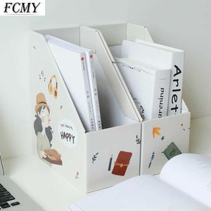 Paper File Folder Storage Box Office Supplies Shelf Shelves Student Desktop Bookshelf Book Stand Desk Accessories