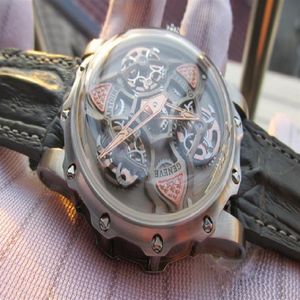 Высококачественные часы 45 -миллиметровый Antoine Diamond нержавеющая сталь Автоматические движения мужчины смотрят мужские наручные часы водонепроницаемые preziuso276r