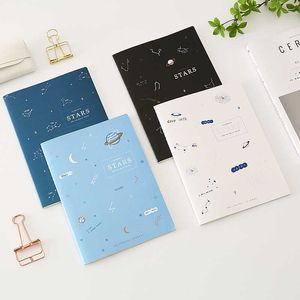 4st Student Car Line B5 Notebook Ins Wind Liten Fresh Large Notepad Literary Retro Style Thick Office Accessories