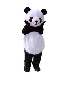 Paskalya Panda Maskot Kostüm Panda Kostüm Yetişkin Cadılar Bayramı Fantezi Elbise Ad Kostüm