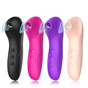 Brinquedo sexual massageador dispositivo de sucção reta vara vibratória feminina casal clitóris provocando língua lambendo masturbador
