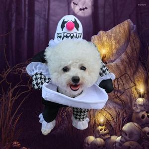 Kattdräkter Halloween Dog Costume Big Devil Cosplay Pet Apparel Christmas Party kläder för små hundar och katter