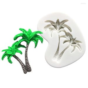 Formy pieczeniowe kokosowe palmy silikonowe forma cukrownica czekoladowa babeczka kremówka ciasto dekoracyjne narzędzia