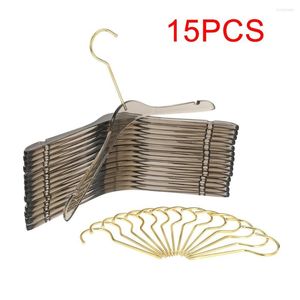 Cabides 15pcs/conjunto de acrílico defumado Rous