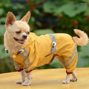 Costumi per gatti Vestiti impermeabili per cani per cani di piccola taglia Cappotti antipioggia per animali domestici Giacca impermeabile per cuccioli Yorkie Chihuahua Prodotti