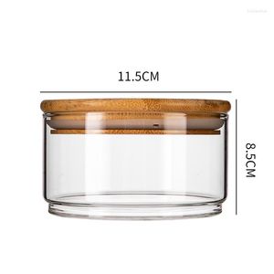 Storage Bottles Glass Food Jar Sealed Moisture-Proof Multi-Grain Container Stacked Multi-Layer Kitchen Refrigerator Fruit Salad Bowl