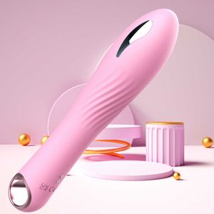 Sex Toy Massager Leyte Strong Pulse Electric Shock Teasing Vibrator G-Spot Vibration Massage Penis Kvinnlig Masturbator vuxen kul