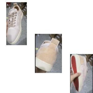Luxury Women's Low Top Red Soled Formal Shoes Flat Sports Shoes Outdoor Party EU 35-47