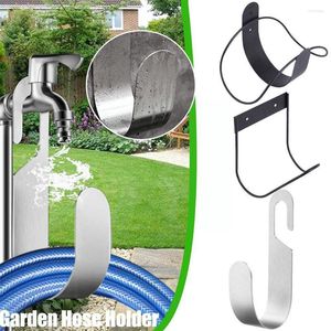 Bewässerungsgeräte Garten Wandmontierter Wasserhahn Schlauch Organizer Lagerung Landwirtschaft Unterstützung Rack Rolle Praktisches PC-Rohr 1 von Wasser X5q7