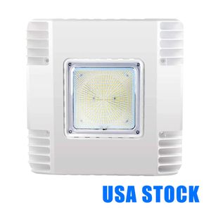 150W Floodhights LED Luzes de dossel LED ao ar livre Lâmpada de gasolina leve Lâmpada alta Luz de baía AC 110-277V 5500K Cor usastar