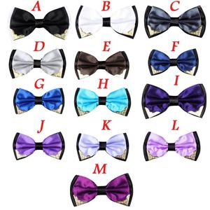 Bow Ties Tailor Smith Microfiber Bowtie Adjustable Fashion Men Formal Wedding Novelty Tuxedo Necktie Tie Z0221