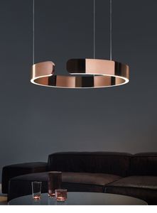Ceiling chandelier Pendant Lamps Chandeliers for dining room LED Bedroom living room nordic home decor Modern Round ring lamp linear lighting