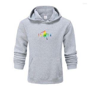 Men's Hoodies 2022 Multi Color Pattern Fashion Fitness Sports European And American Women's Printed Pullover Cross Border E-comm