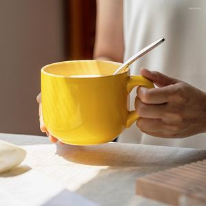 Tazze Tazza da 620 ml di grande capacità per tè Tazze da caffè Stoviglie Natale Regalo personalizzato Mamma Bicchieri Latte d'avena Colazione