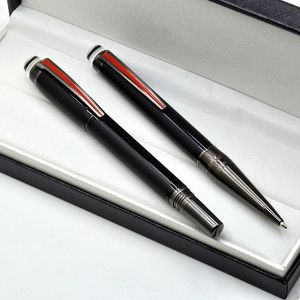 Top High quality Pen Urban Speed series Gray and Black Metal Ballpoint pens PVD-plated Brushed surfaces office school supplies With Serial Number