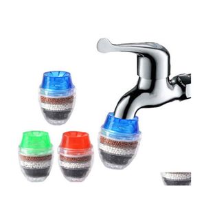 Kitchen Faucets Coconut Carbon Tap Water Filter Household Mini Faucet Clean Purifier Filtration Cartridge Tool Dbc Drop Delivery Hom Dh4Qd