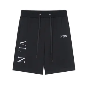 Designer Man Sommar Shorts bomull Mode Lätt Knälängd Fritid Lös Gym Sport Simma Strand Tunn Avslappnad Storlek M-2XL 2022