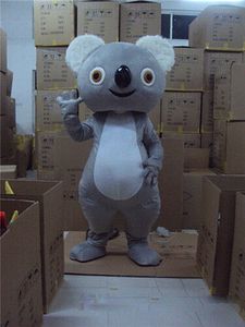 Halloween süßes Koala Bär Maskottchen Kostüm Geburtstagskleid Erwachsene Größe Weihnachten