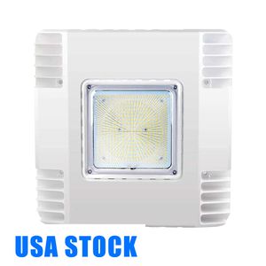 Luci a LED per tettoie Proiettori per stazioni di servizio Luce per posto auto coperto esterno Illuminazione a soffitto per garage IP66 110-277V 5500K 150W Oemled