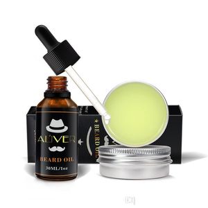 Aftershave Aliver Natural Organic Beard Oil Wax Balm Hair Products Leavein Conditioner For Soft Moisturize Health Care Drop Delivery Dhvzk