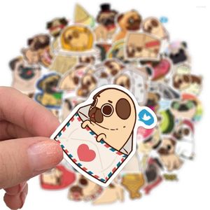 Gift Wrap 50pcs Cute Dog Shar Pei Stickers For Guitar Notebooks Laptop Stationery Pug Kawaii Sticker Pack Aesthetic Scrapbooking Supplies