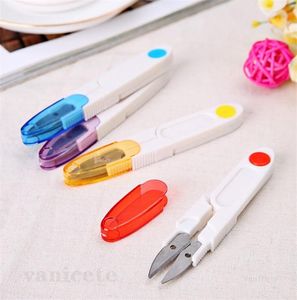 Ushaped Tailor Scissors cross stitch scissor Fishing Thread Beading Clipper Mini Tool Embroidery Thrum Snips