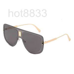 Sunglasses Designer New style sunglasses personality integration large frame glasses catwalk one-piece meter ordered female U4IY