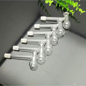 Smoking Pipes T-shaped right angle cooker Wholesale Bongs Burner Water Glass Pipe Oil Rigs Smoking