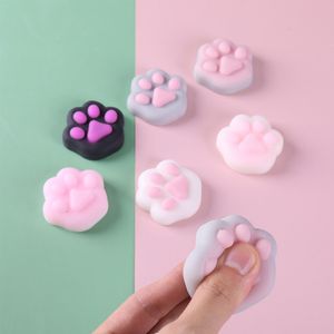 Squishy Stress Relief Kawaii Mochi Toys Cat Paw For Girls Kids Antistress Slow Rising Anti Stress Funny Birthday Party Gift 1243