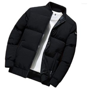 Piumino da uomo 2022 Abbigliamento imbottito in cotone Tendenza autunno / inverno con pile e giacca corta spessa