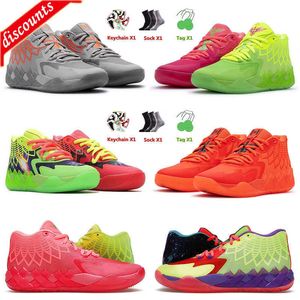 5A LaMelo 1 Ball 1s MB.01 Mens Basketball Shoes Queen City Galaxy All Blue Buzz Rock Ridge Red Beige Black Blast for Men Authentic Sneakers