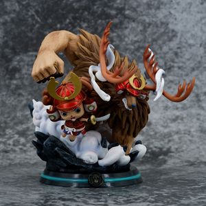 Novelty Games Anime One Piece Chopper Figures Wano Onigashima Chopper 13cm Statue Action Figurine Model Doll Collection Decoration Toy Gift