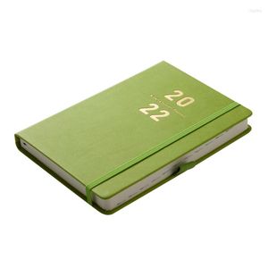Notebook de compromisso com Ribbon English Journal To-Do-Do Lista de notas A5 Presente Prático de Natal para Crianças Adultos Y3NC