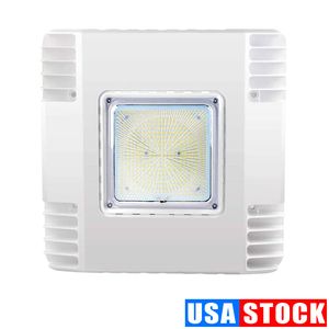 Proiettori da 150 W Luci a baldacchino a LED Luci di inondazione a led per esterni Lampada per stazioni di servizio Lampada ad alta baia AC110-277V 5500K Colore Crestech stock usa