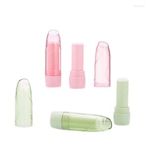 Garrafas de armazenamento atacado de 12,1 mm de batom lipblam recipientes Lip Stick Tubes Lipgloss Tubes Green Pink Cosmetic Lippie