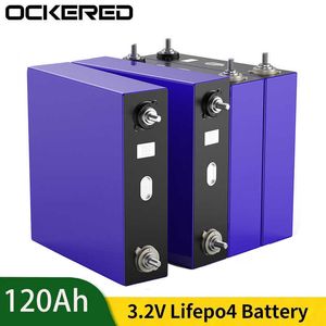 16 stücke 120Ah 3,2 V Lifepo4 Batterie Wiederaufladbare Lithium-Ionen Batterie Tiefe Lebenszyklen Zellen Für EV RV Boot Solar hause Energie Lagerung