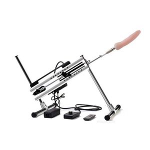 Sexspielzeug-Massagegerät I902, Premium, großes Maschinengewehr, automatische Fernbedienung für Frauen, 120 W, starker, leiser Motor, 15 cm Hub, Shop